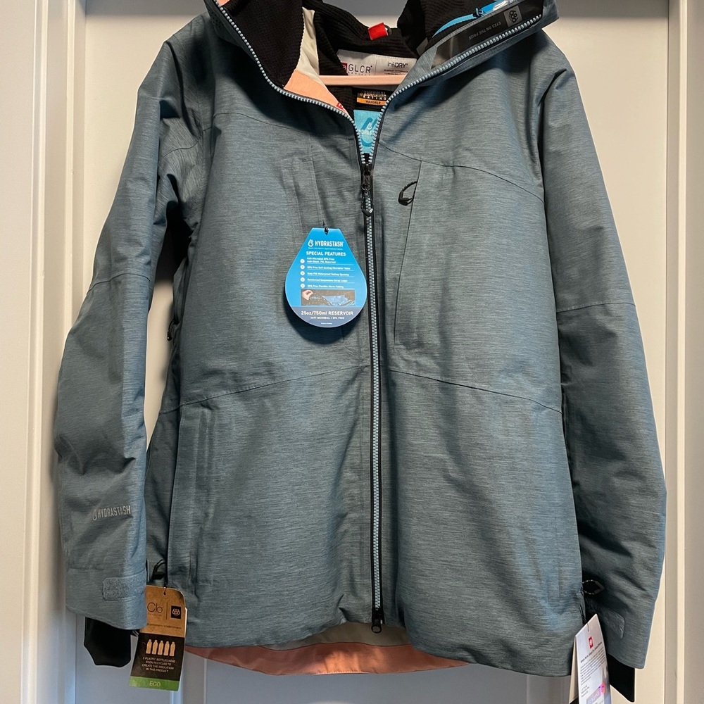 *NEW* 686 GLCR Hydrastash Oasis Insulated Snowboard / Ski Jacket (Women's XL)